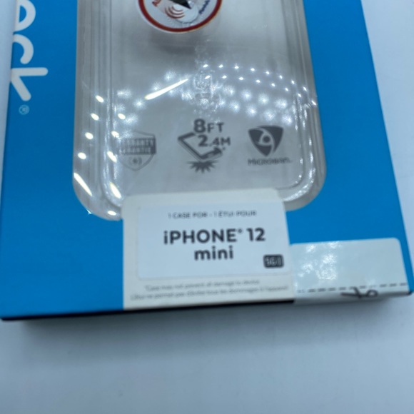 Speck Products GemShell iPhone 12 Mini Case, Clear/Clear (137596-5085) - Picture 3 of 7